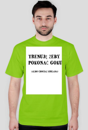 Trenuję żeby pokonać goku