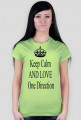 T-shirt Z napisem Keep Calm AND LOVE One Direction