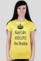 T-shirt Z napisem Keep Calm AND LOVE One Direction