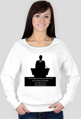 bluza damska wolność słowa