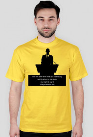 T-shirt męski wolność słowa