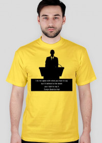 T-shirt męski wolność słowa