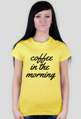 coffee in the morning