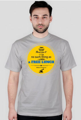 T-shirt męski darmowy obiad