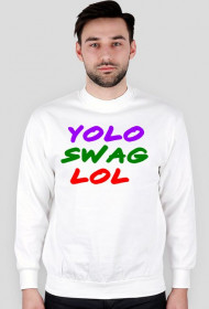 Bluza z YOLO, SWAG, LOL