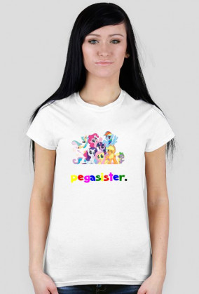 T-shirt damski PEGASISTER MyLittlePony kucyki by PrincessStyle