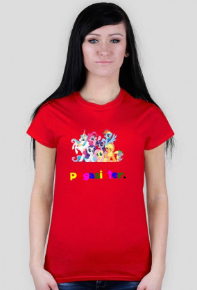 T-shirt damski PEGASISTER MyLittlePony kucyki by PrincessStyle