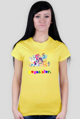 T-shirt damski PEGASISTER MyLittlePony kucyki by PrincessStyle