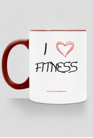 Kubek "I love Fitness"