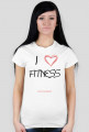 Koszulka "I love Fitness"