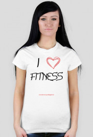 Koszulka "I love Fitness"