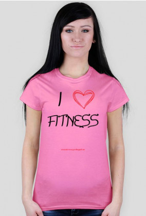 Koszulka "I love Fitness"