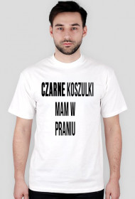 Czarne koszulki Mężczyzna