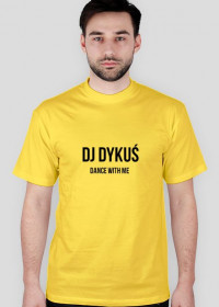 Koszulka Żółta - DJ DYKUŚ Dance With Me