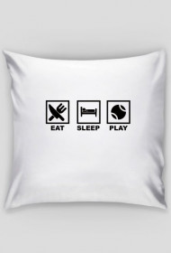 Poszewka Eat Sleep Play Baseball