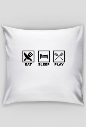 Poszewka Eat Sleep Play Lacrosse