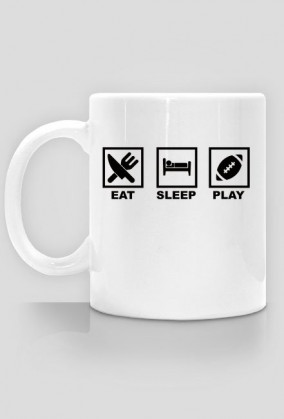 Kubek Eat Sleep Play Football