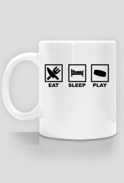 Kubek Eat Sleep Play Hockey