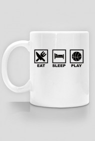 Kubek Eat Sleep Play Basketball