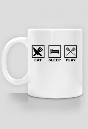 Kubek Eat Sleep Play Lacrosse