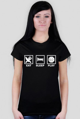 Eat Sleep Play Basketball black