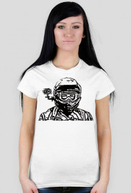 Black Head OR Woman T-Shirt