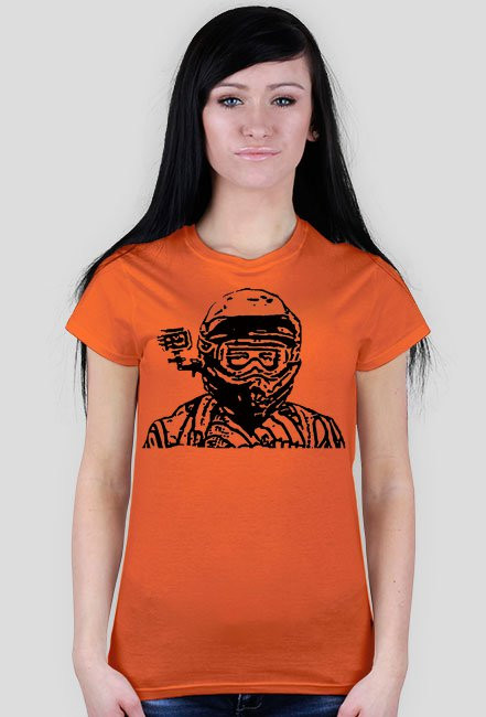 Black Head OR Woman T-Shirt