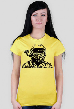 Black Head OR Woman T-Shirt