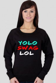 Bluza z YOLO, SWAG, LOL