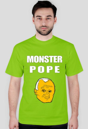 Monster Pope czyste plecy