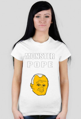 Monster Pope damska czyste plecy