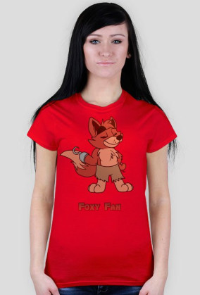 Koszulka Foxy fan Dla kobiet