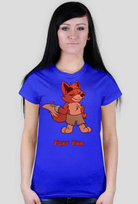 Koszulka Foxy fan Dla kobiet