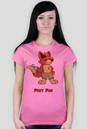 Koszulka Foxy fan Dla kobiet