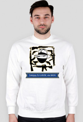 bluza męska broń nie zabija