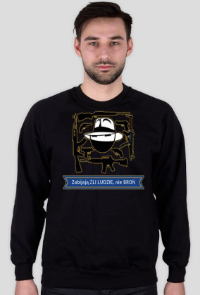 bluza męska broń nie zabija