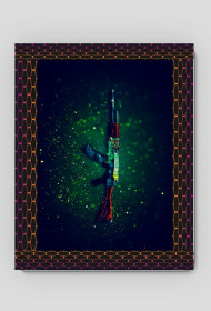 AK47+ramka