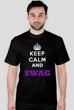 swag koszulka czarna