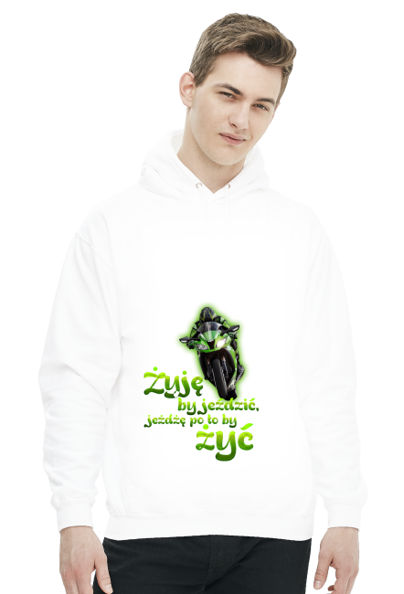 Żyję by jeżdzić, jeżdżę po to by żyć - bluza