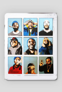 Podkładka Wu-tang Clan-Whtie