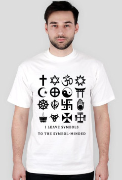SYMBOLE RELIGIJNE Koszulka t-shirt męski