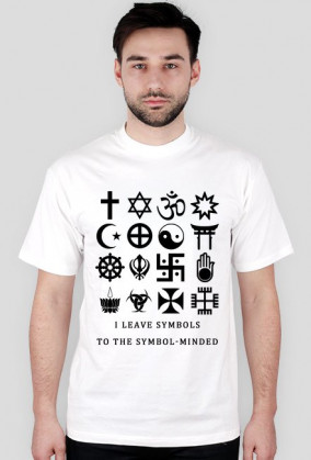 SYMBOLE RELIGIJNE Koszulka t-shirt męski