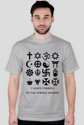 SYMBOLE RELIGIJNE Koszulka t-shirt męski