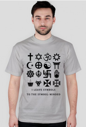 SYMBOLE RELIGIJNE Koszulka t-shirt męski