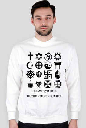 SYMBOLE ATEIZM bluza męska