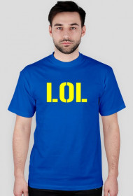 T-shir napis "LOL"