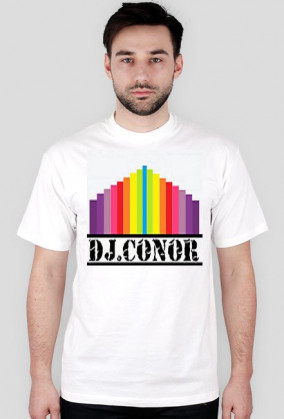 T - shirt BIAŁA "DJ CONOR"