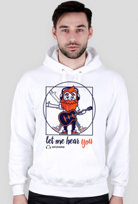 Let me hear you- da Vinci (bluza z kapturem)