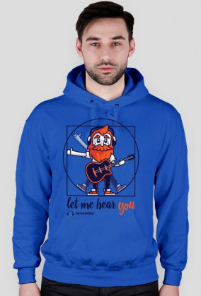 Let me hear you- da Vinci (bluza z kapturem)