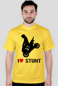 T-shirt "I♥ STUNT" męski